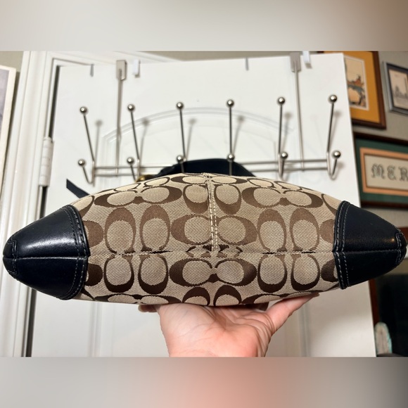 Coach Large Signature Carly Shoulder Bag - Style 11431 - Picture 6 of 15